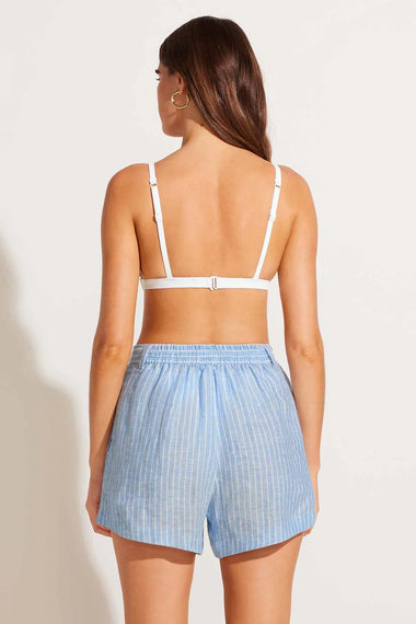 The Getaway Short Summer Stripe