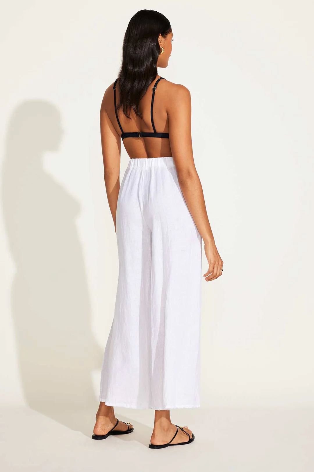 Load image into Gallery viewer, Tallows Wide Leg Pant White

