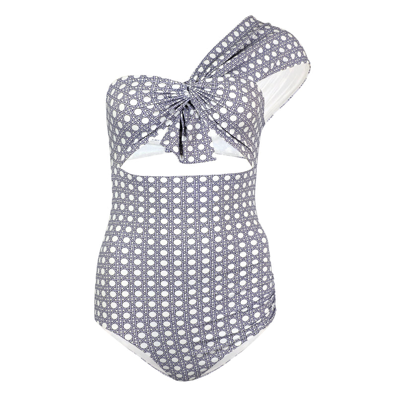 Venice Maillot Seagull Cane Print