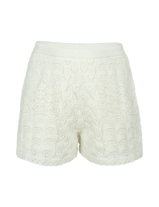 Wylie Patchwork Knit Top and Shorts - Set