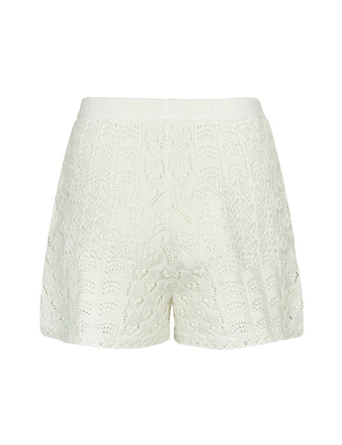 Wylie Patchwork Knit Top and Shorts - Set