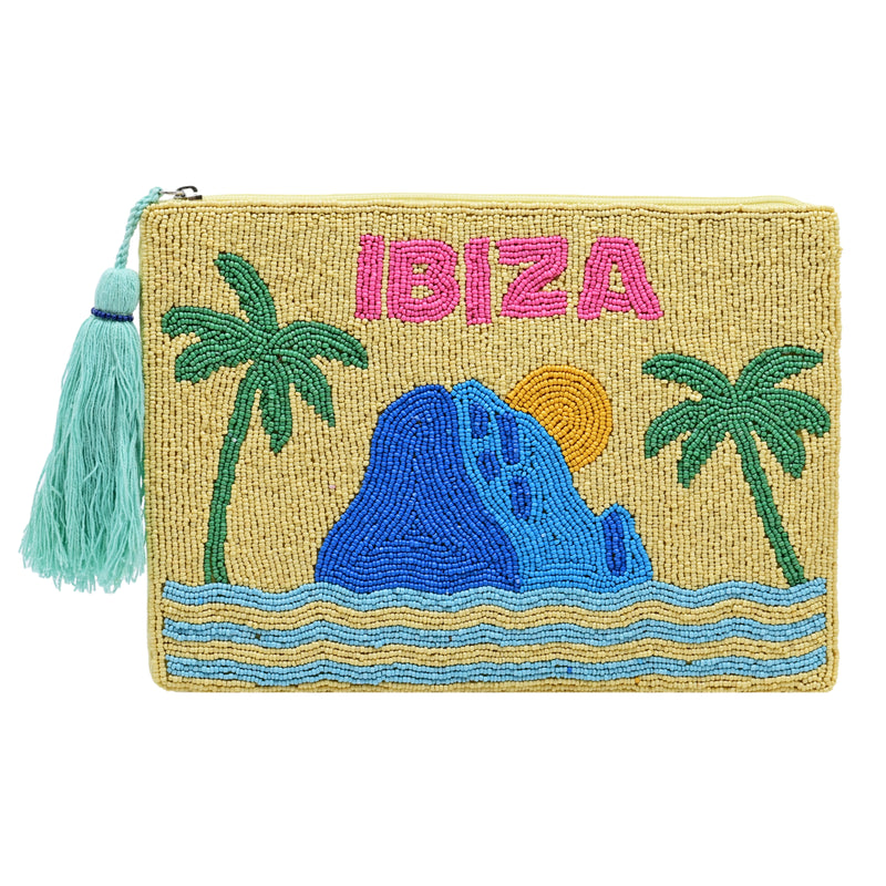 Ibiza Yellow Pouch