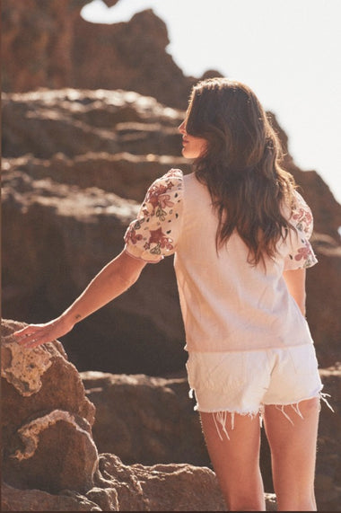 Aalto Embroidered Top - Top