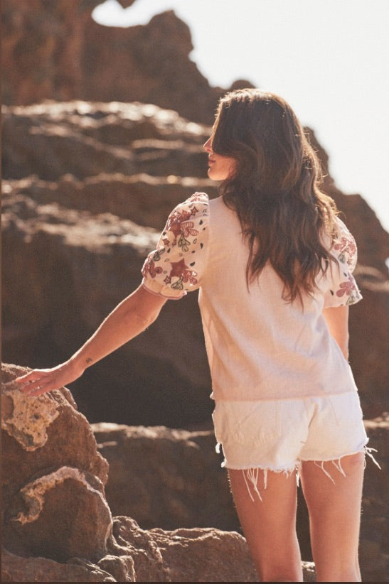 Load image into Gallery viewer, Aalto Embroidered Top - Top
