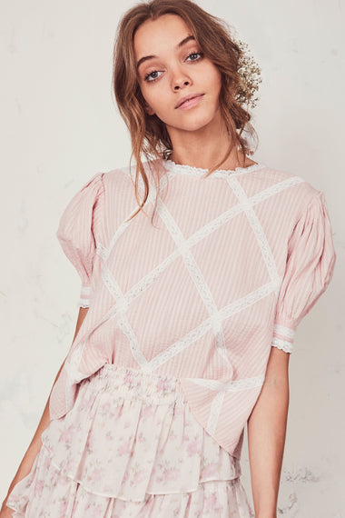 Addie top Pearly pink - Top