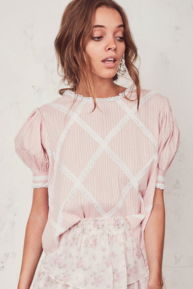Addie top Pearly pink - Top