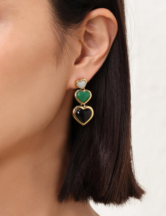 Load image into Gallery viewer, Adore Drop Earrings - Earrings
