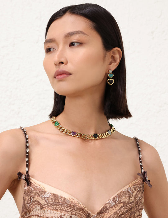 Load image into Gallery viewer, Adore Drop Earrings - Earrings
