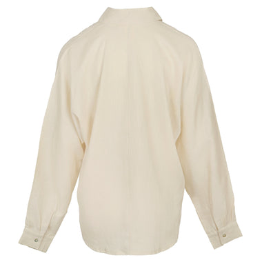 Beige Linen Shirt - Top
