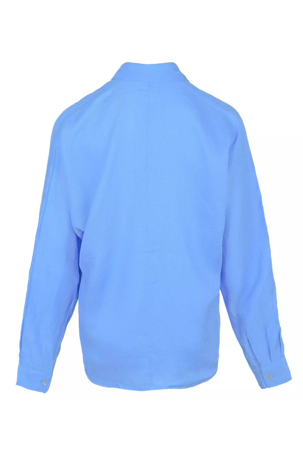 Load image into Gallery viewer, Blue Crashed Linen Shirt
