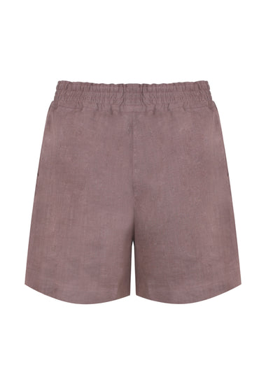 Biscuit Linen Shorts