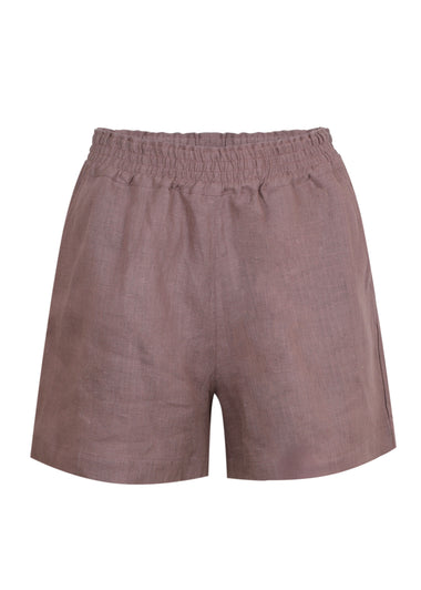 Biscuit Linen Shorts