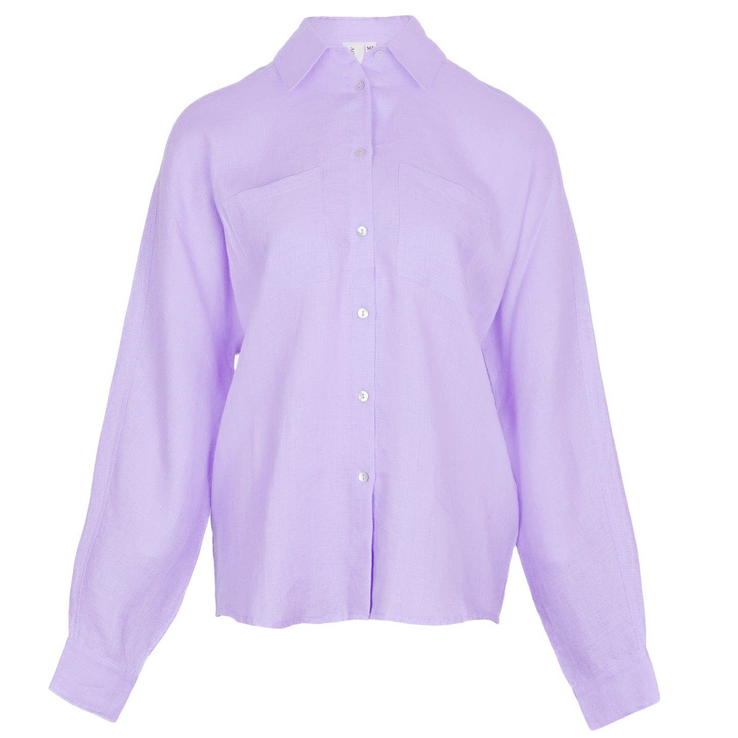 Load image into Gallery viewer, Lilac Linen Shirt - Top
