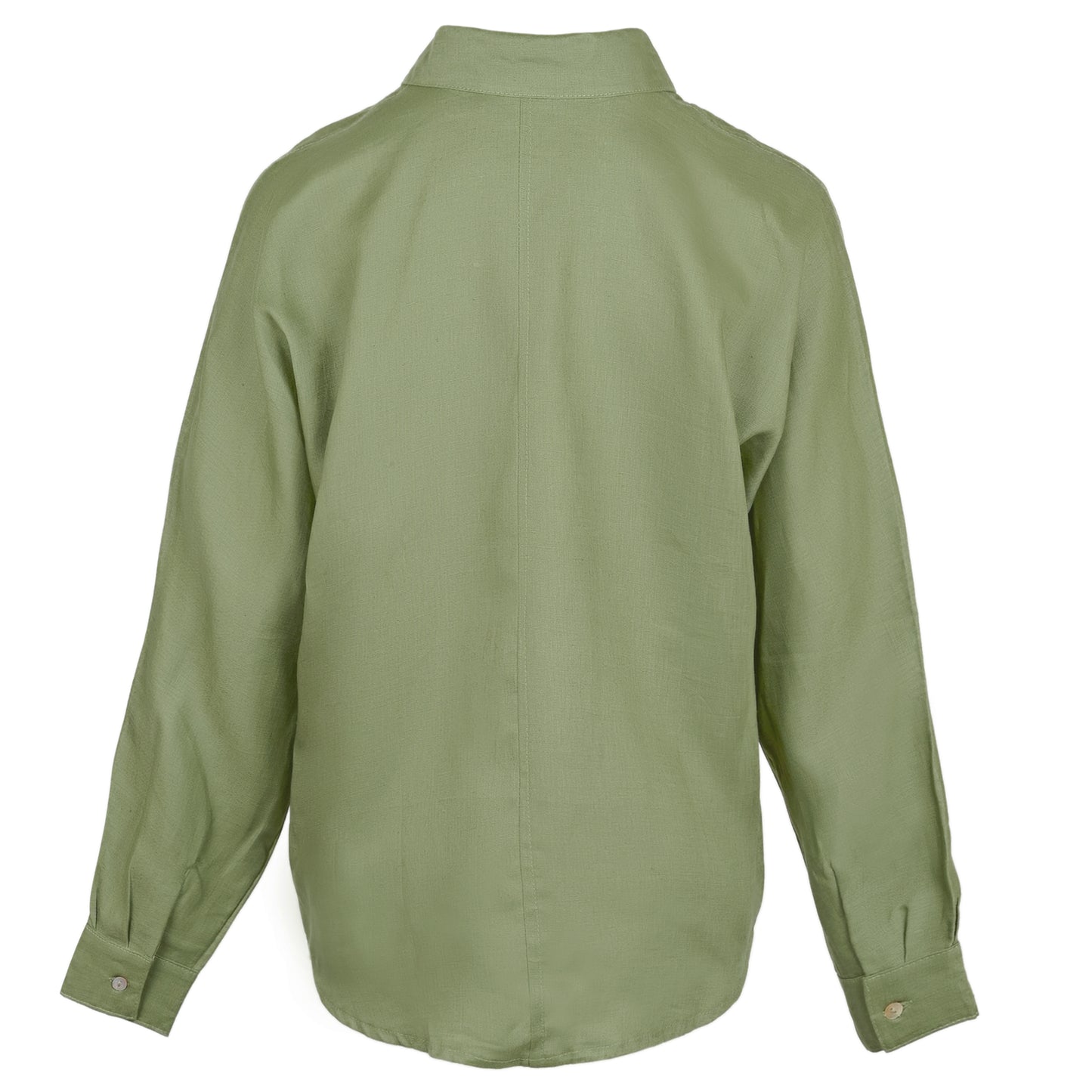 Load image into Gallery viewer, Olive Linen Shirt - Top

