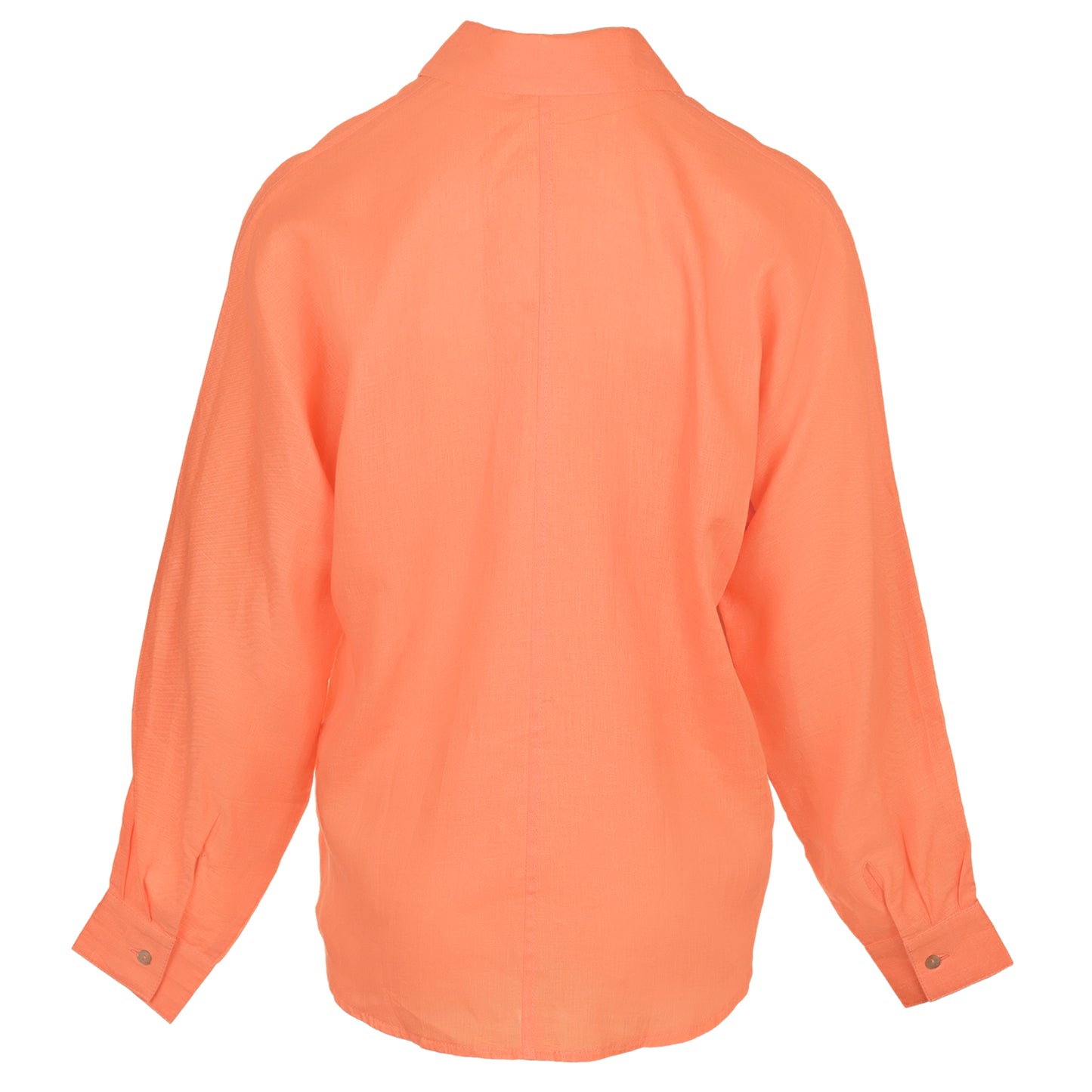 Load image into Gallery viewer, Orange Linen Shirt - Top
