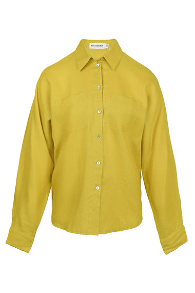 Pear Linen Shirt