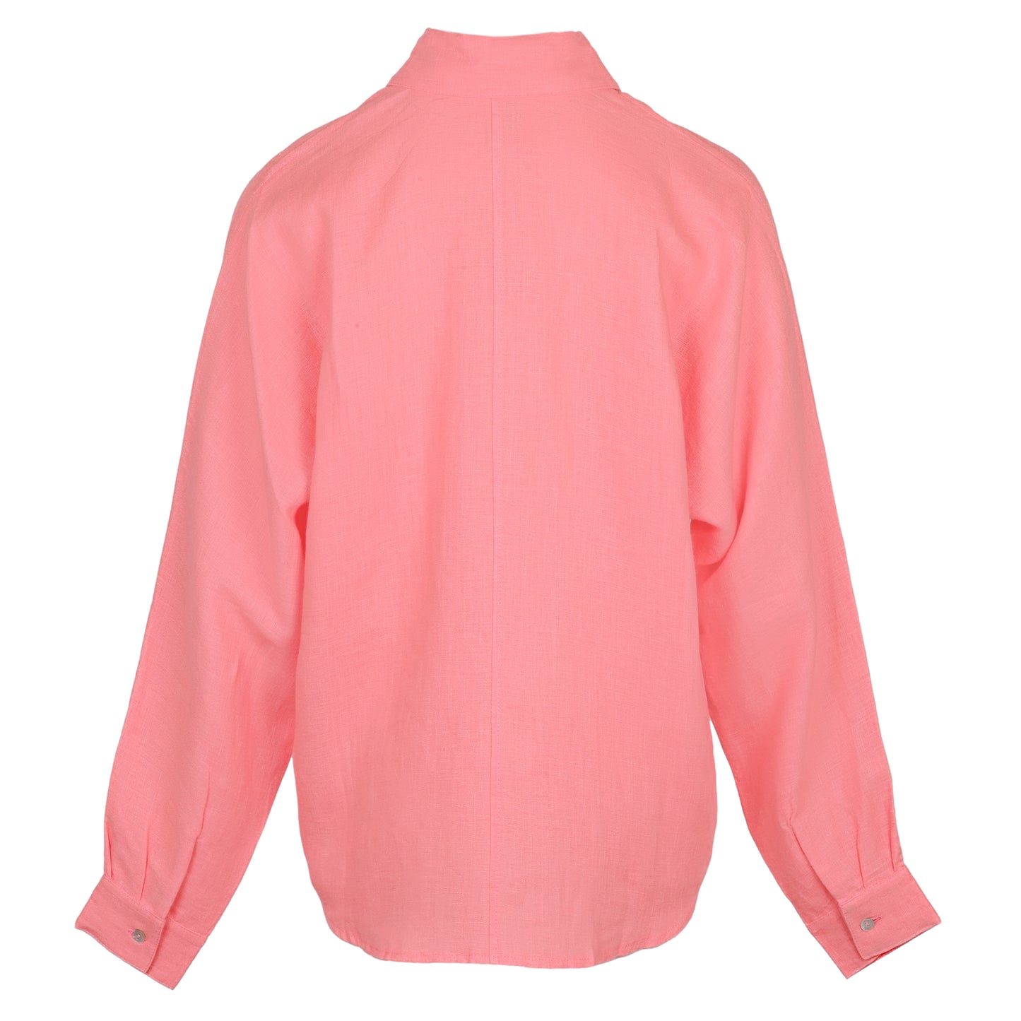 Load image into Gallery viewer, Pink Salmon Linen Shirt - Top
