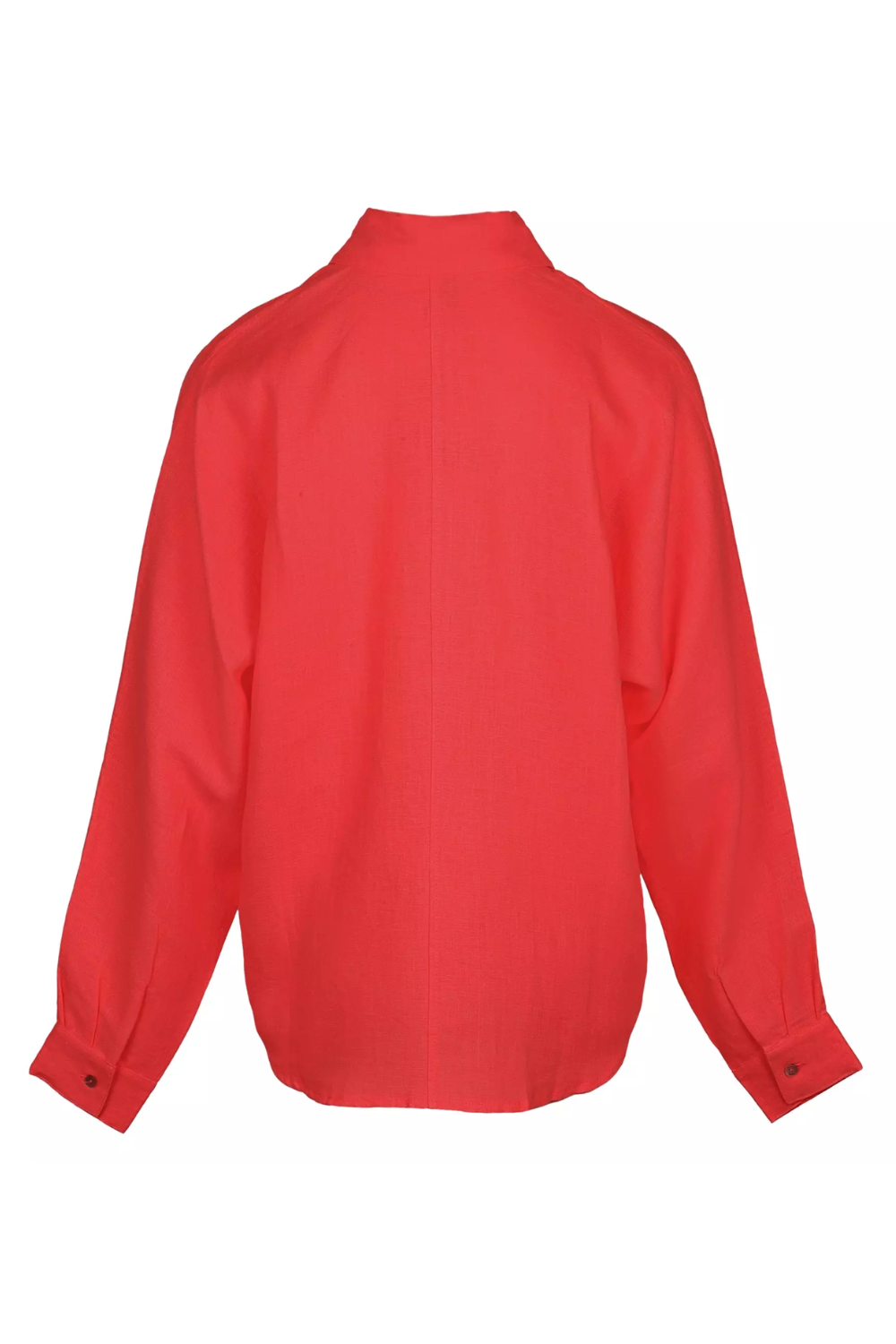 Red Linen Shirt