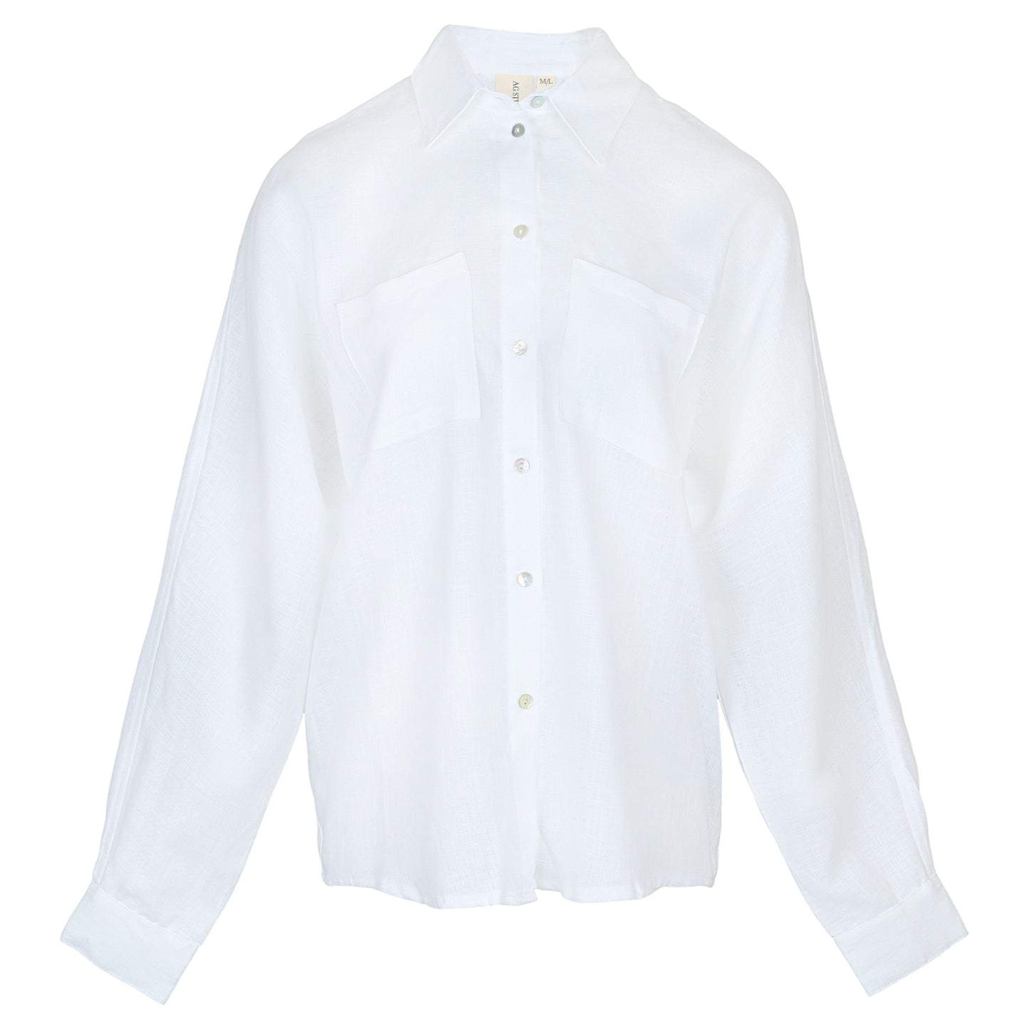 Load image into Gallery viewer, White Linen Shirt - Top
