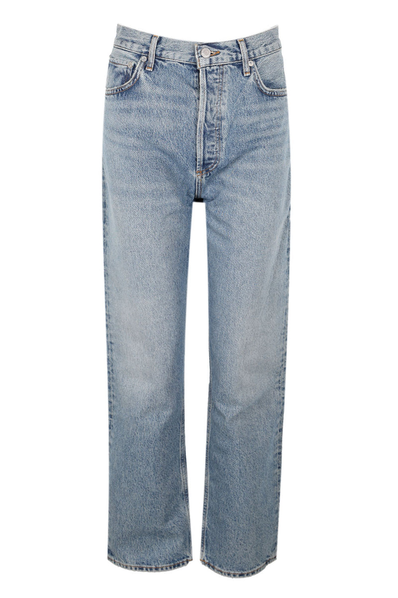 Women's 90's Luxury Denim: High Rise Straight Navigate