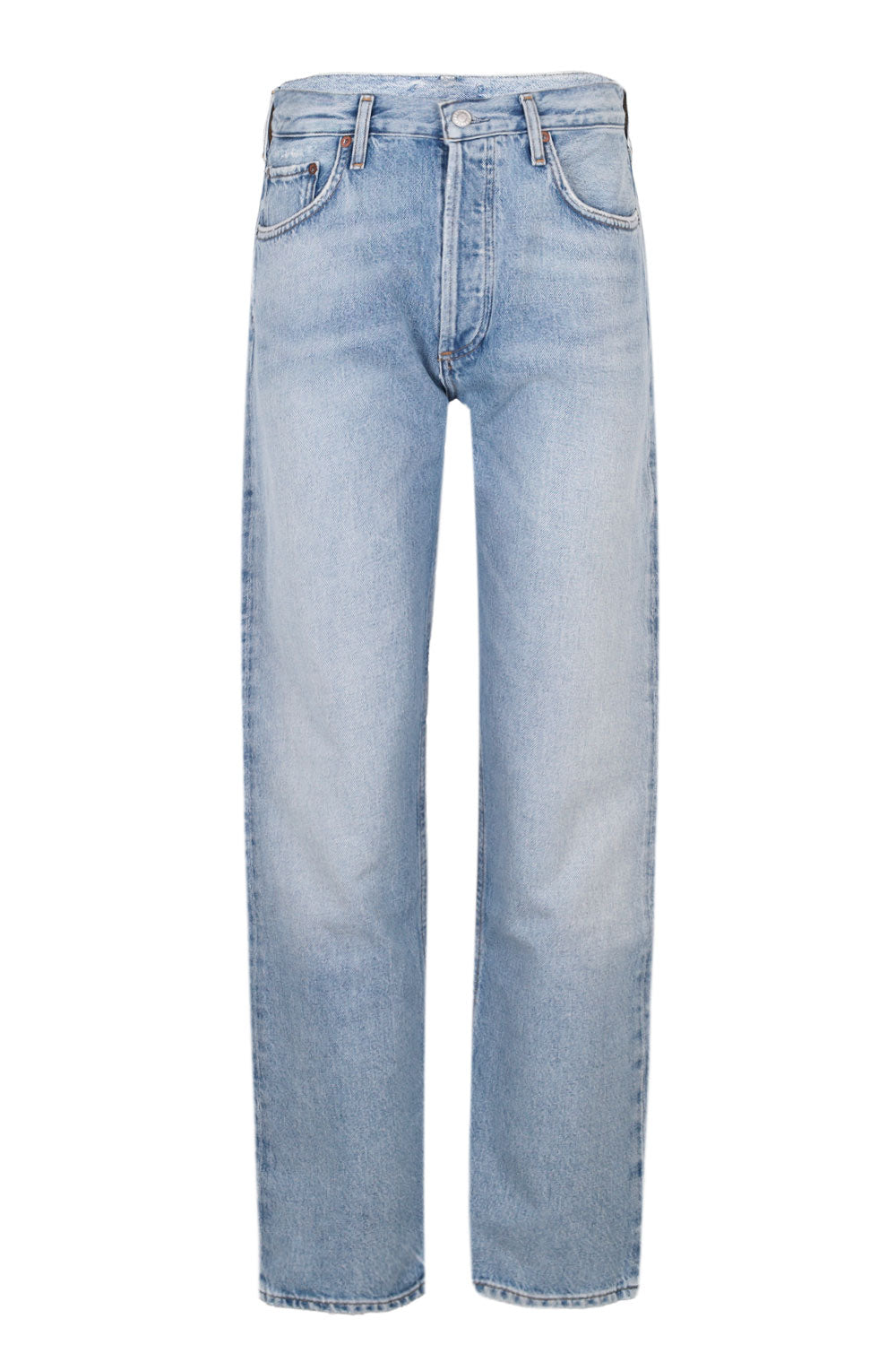 Load image into Gallery viewer, 90&amp;#39;s Pinch Waist High Rise Staright In Addition
