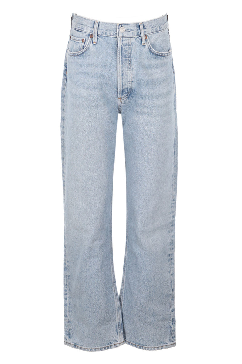 90's Pinch Waist In High Rise Straight Force