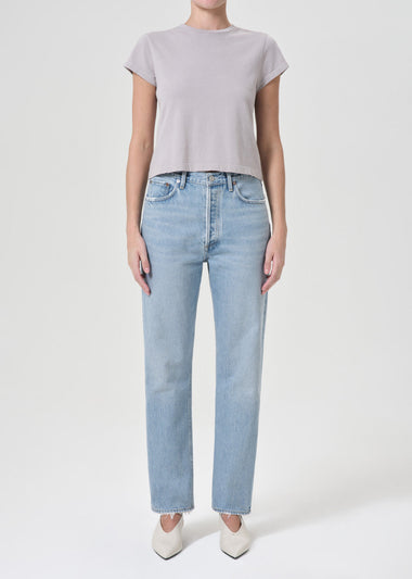 90’s Pinch Waist In High Rise Straight Force - Bottoms