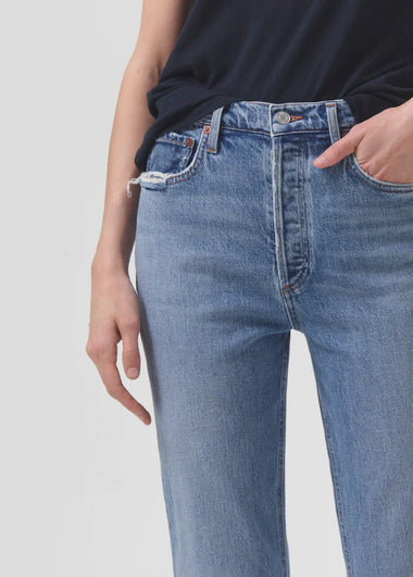 Freya High Rise Slim In Quiver - Bottoms