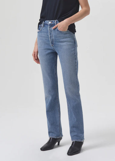 Freya High Rise Slim In Quiver - Bottoms