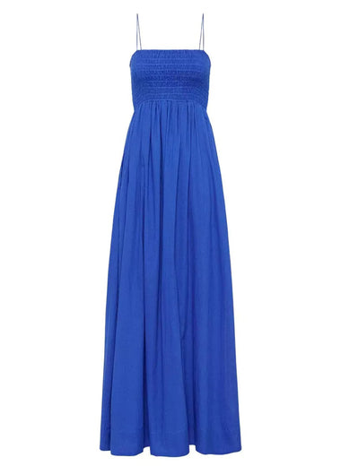 Agolde Midi Dress Sicilian Blue - Dress