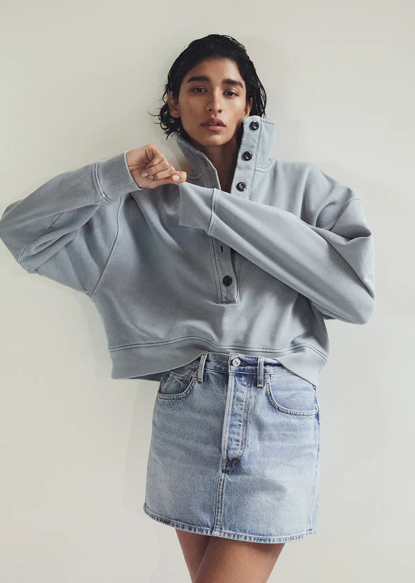 Load image into Gallery viewer, Mirelle Funnel Neck In Hematite

