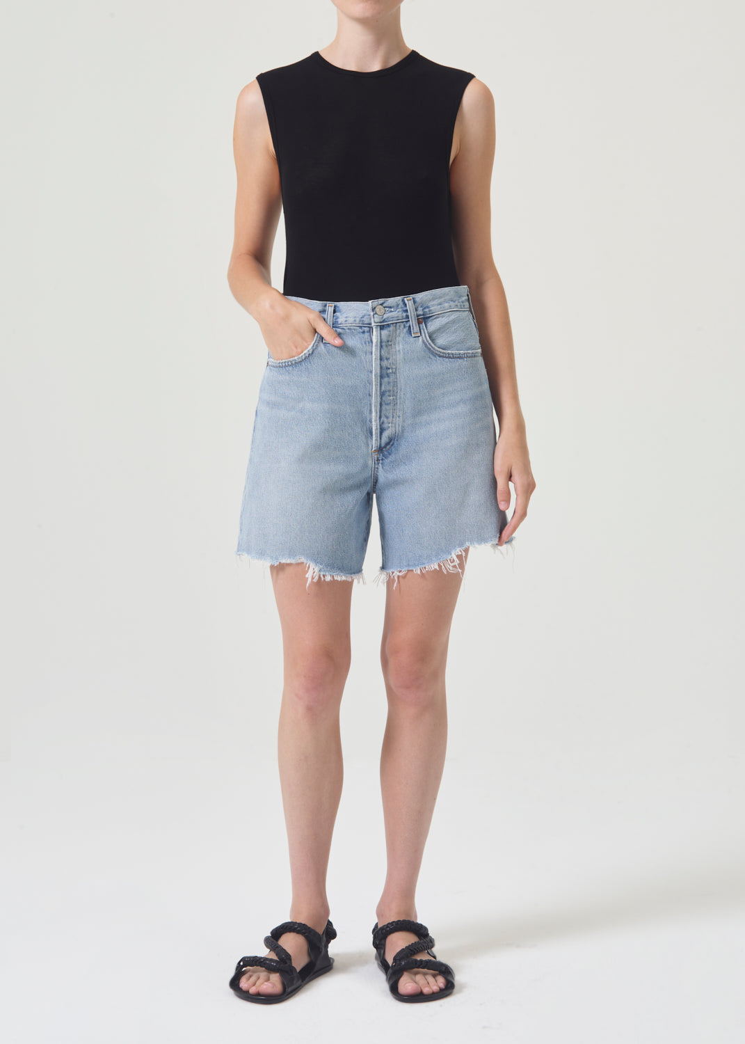 Load image into Gallery viewer, Stella High Rise Baggy Short In Agreement - Shorts
