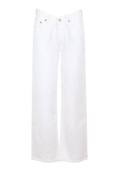 V-Waist Baggy In Milkshake