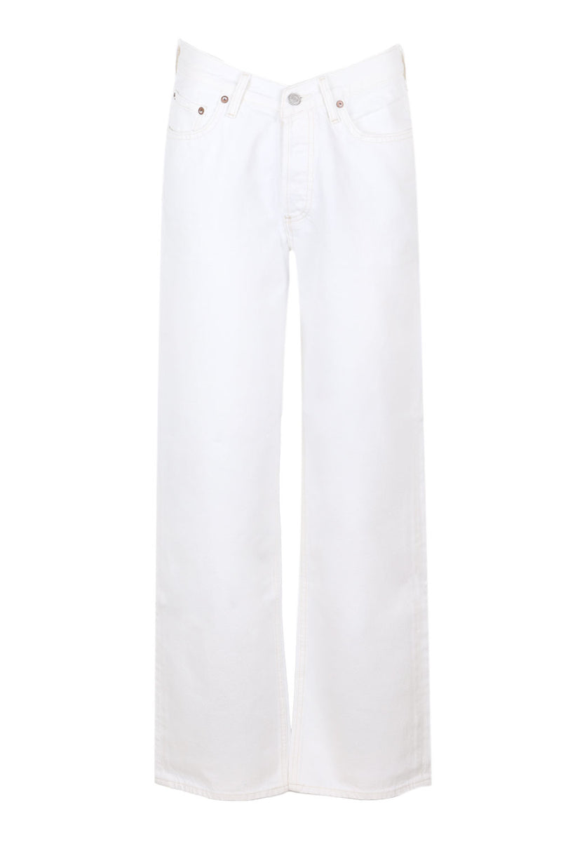 V-Waist Baggy In Milkshake