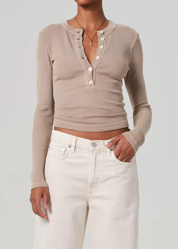 Varra Henley Top Satla