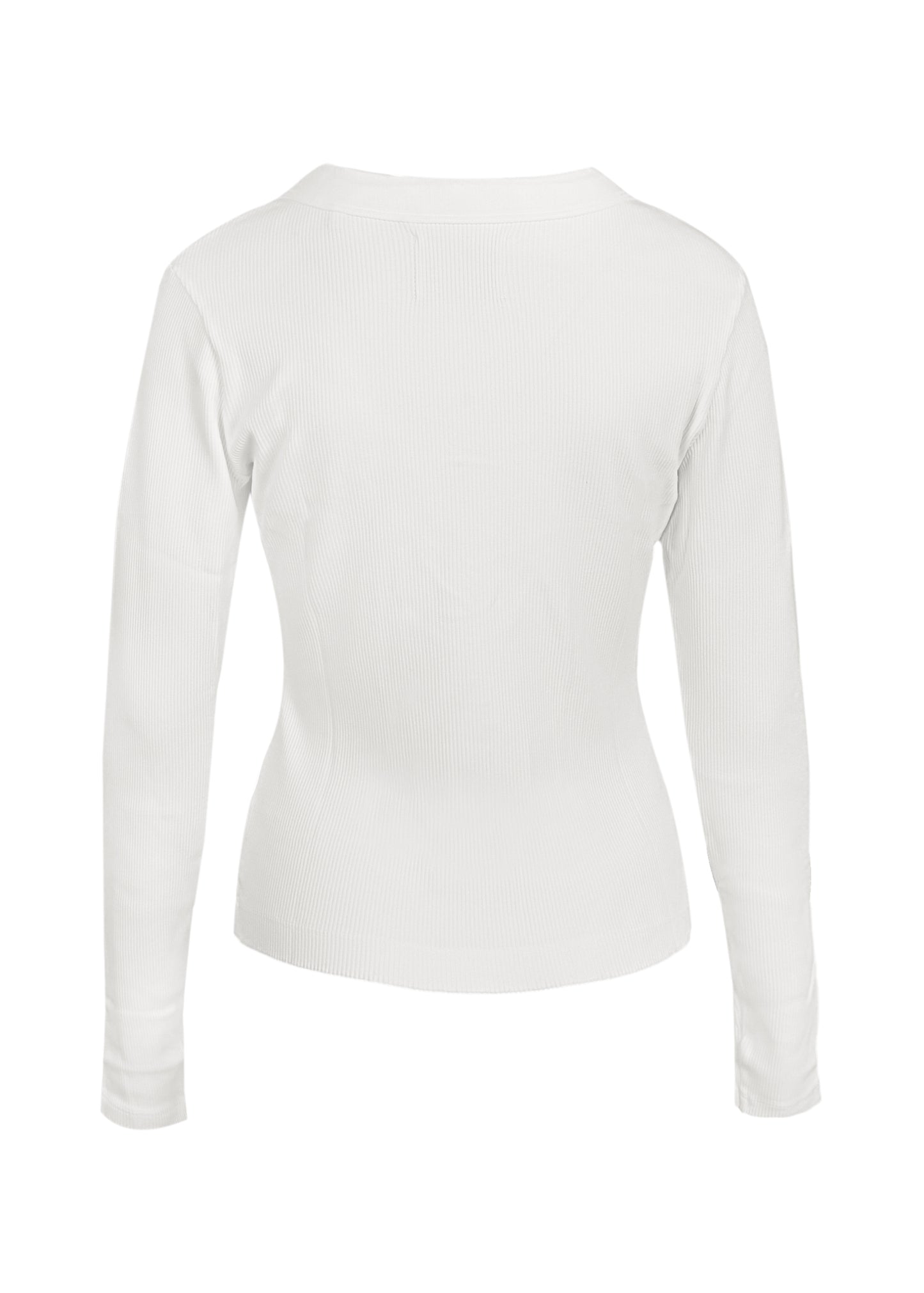 Load image into Gallery viewer, Varra Henley Top White
