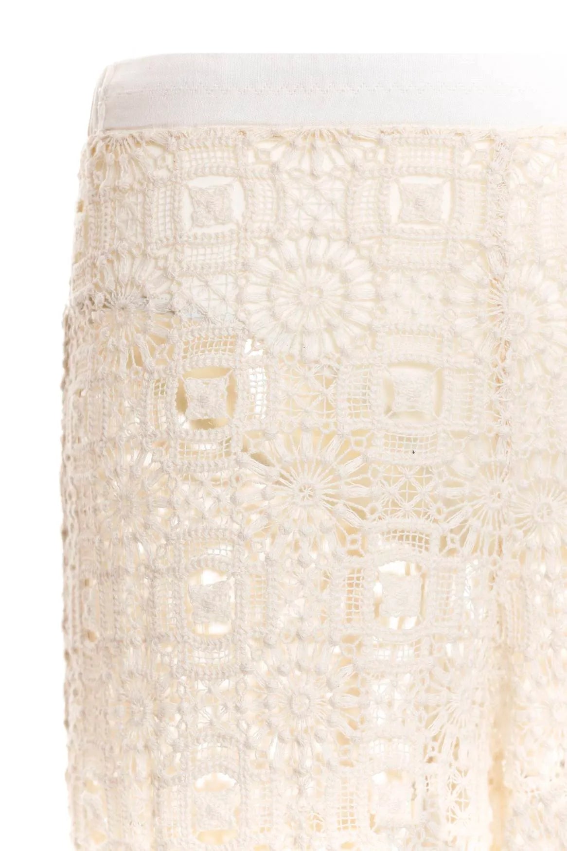 Load image into Gallery viewer, Jardim Maca Crochet Trousers - Bottoms
