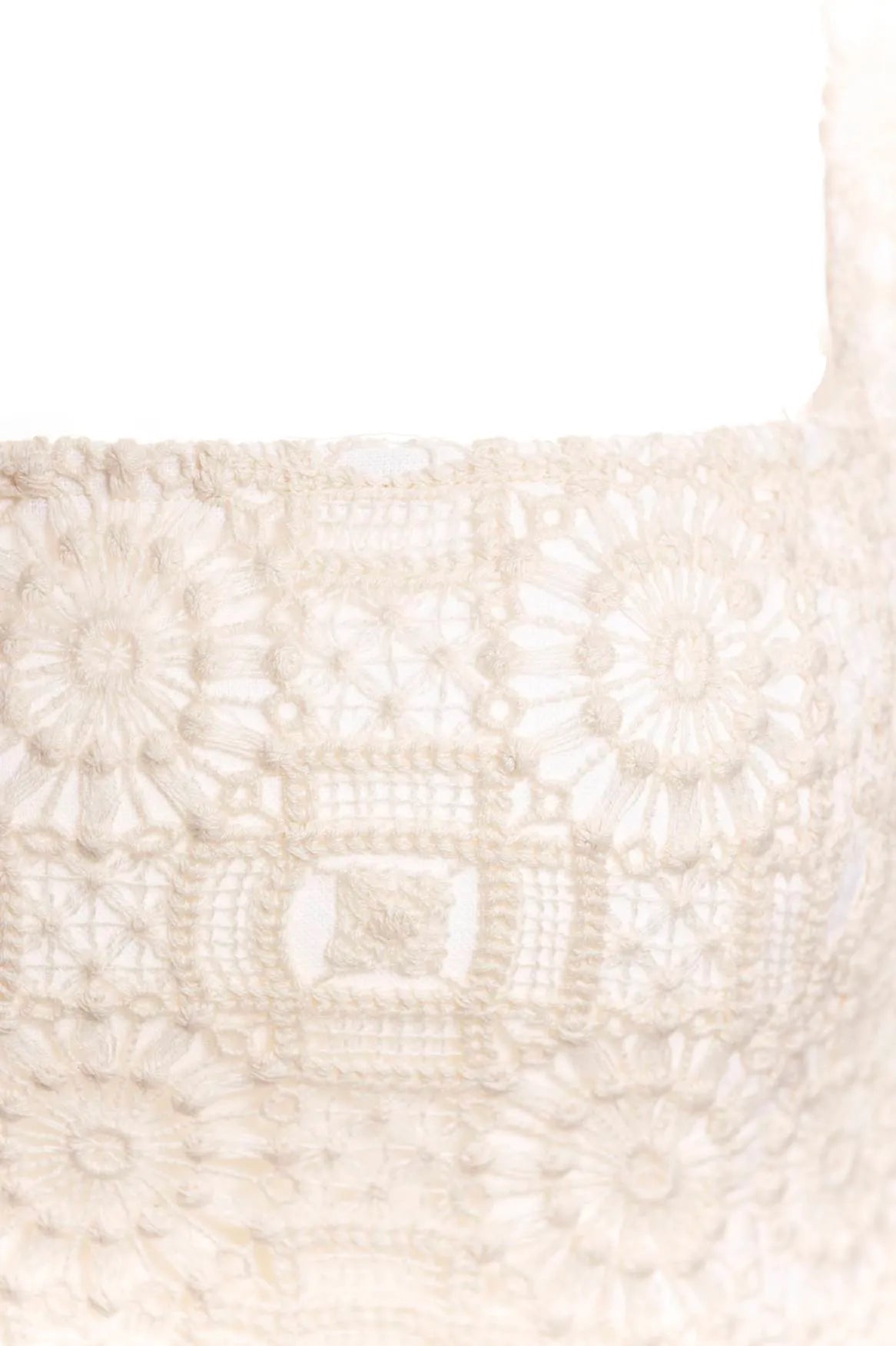 Load image into Gallery viewer, Jardim Kosia Crop Top Beige - Top
