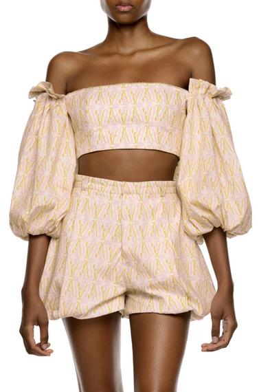 Matching Shorts & Top Set in Blush