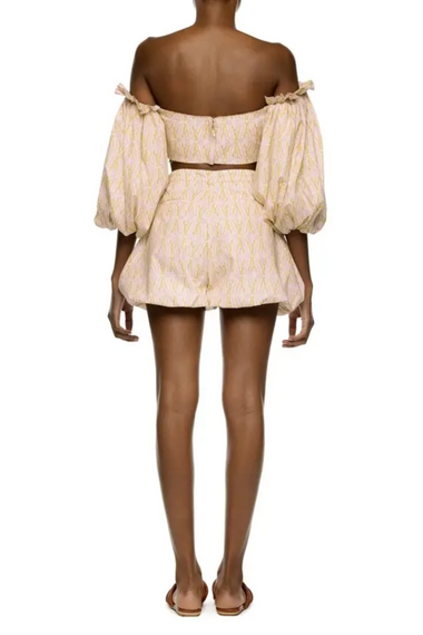 Matching Shorts & Top Set in Blush
