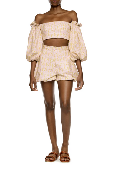 Matching Shorts & Top Set in Blush