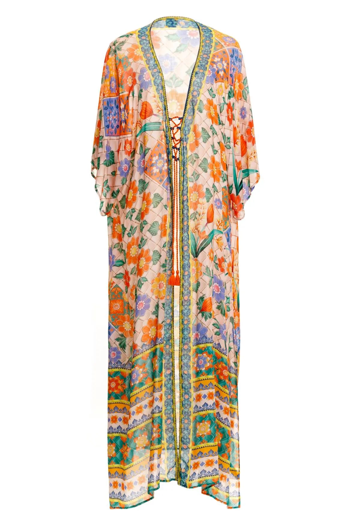 Load image into Gallery viewer, Tile Selma Tunic Cover Up - ONE SIZE - Cover Up
