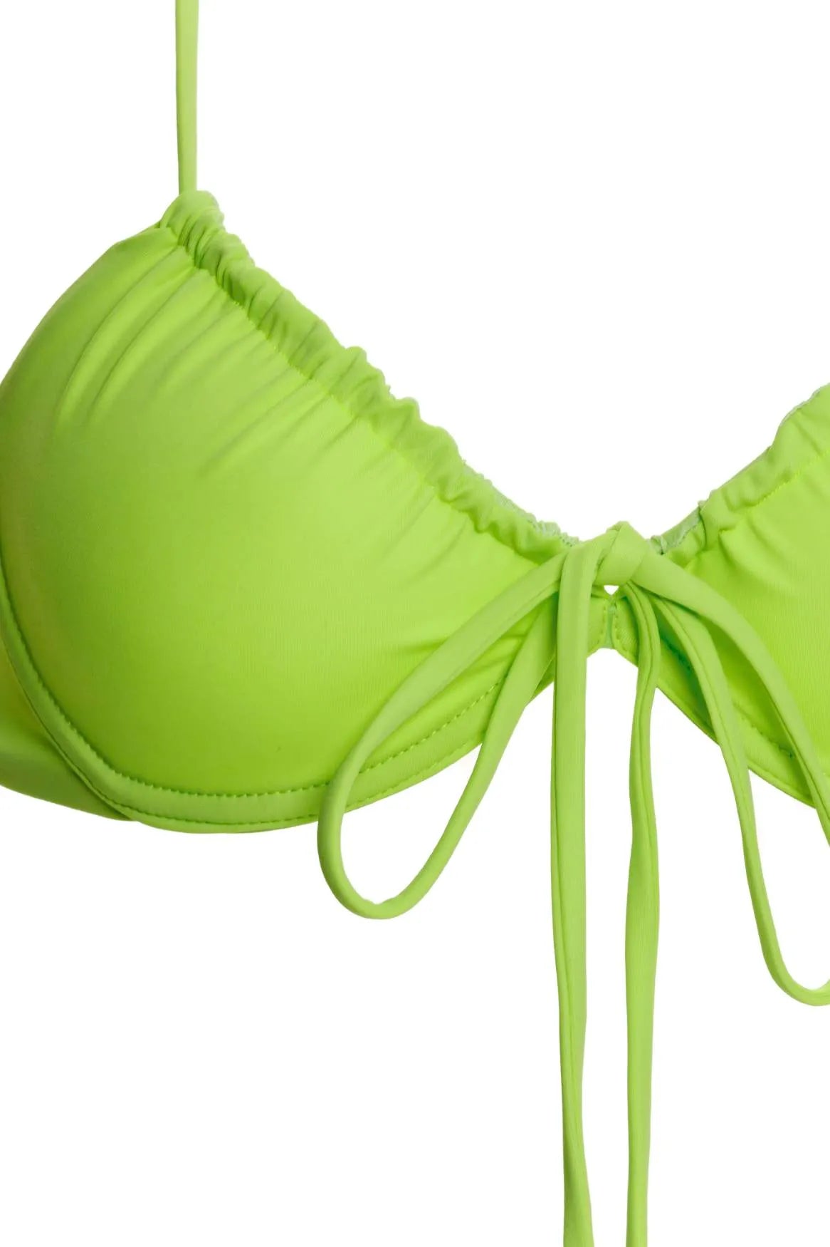 Load image into Gallery viewer, Tile Freya Bikini Top Green - Bikini Top
