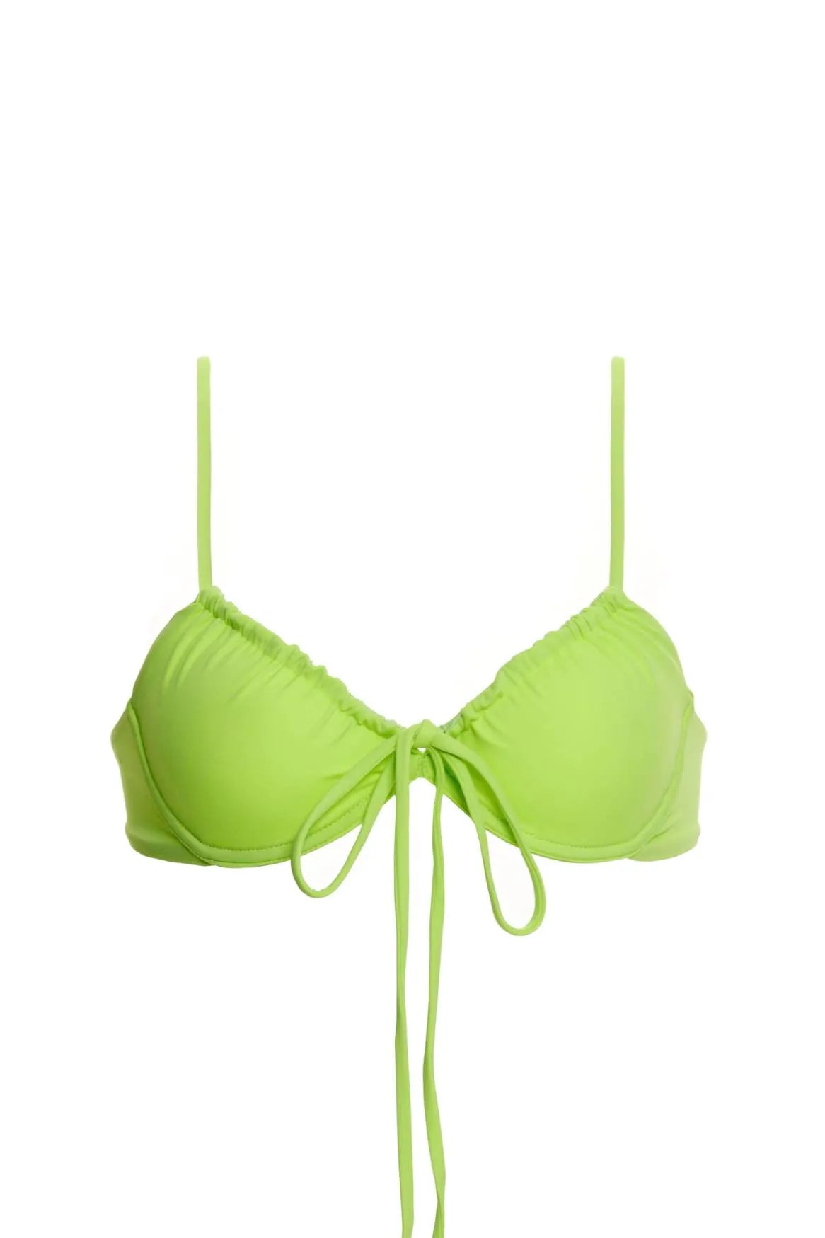 Tile Freya Bikini Top Green - Bikini Top