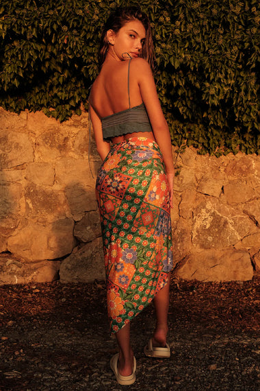 Tile Zen Skirt - Sarong