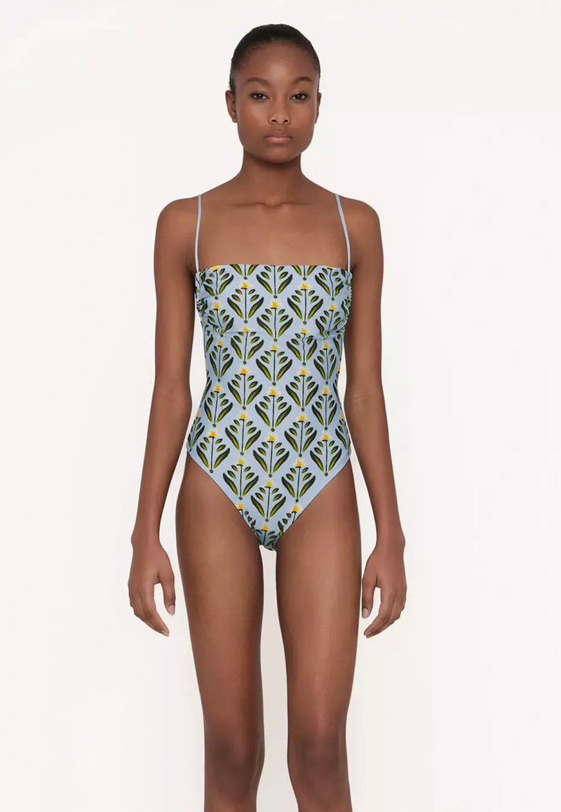 Recycled Swimsuit in Floral Print