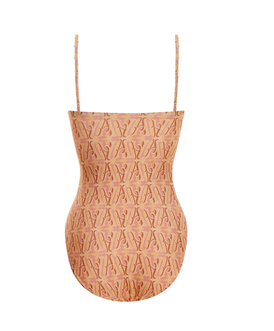 Load image into Gallery viewer, One Piece Swimsuit with Delicate Shoulder Straps
