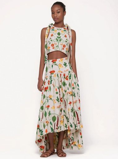 Olmeca Primavera Crop Top Multicolour - M - Top