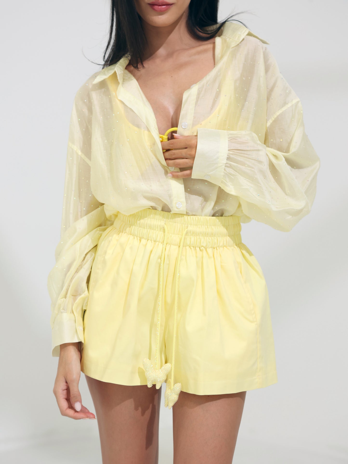 Load image into Gallery viewer, Golden Hour Short Yellow
