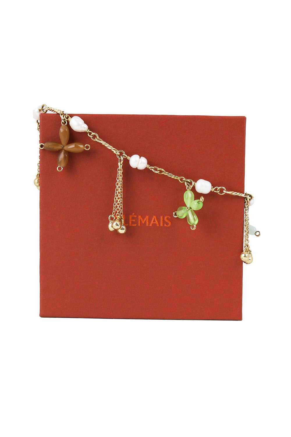 Load image into Gallery viewer, Le Jardin Bead Flower Necklace
